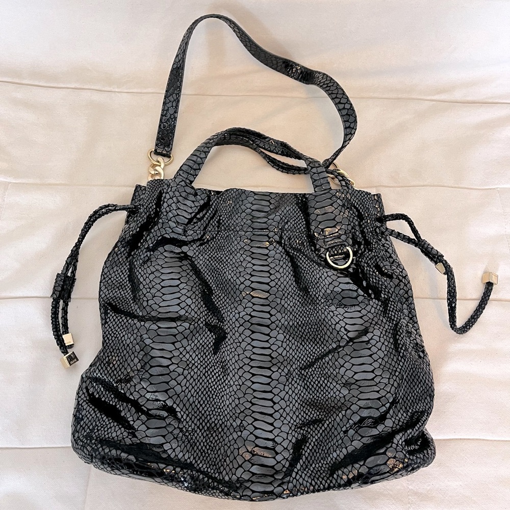 Beautiful Michael Kors Shiny Leather Handbag